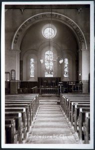 Interior of Holy Trinity, Brimscombe