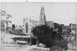 Church from Bell Lane House (c1905)
