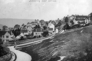 Looking down Culver Hill