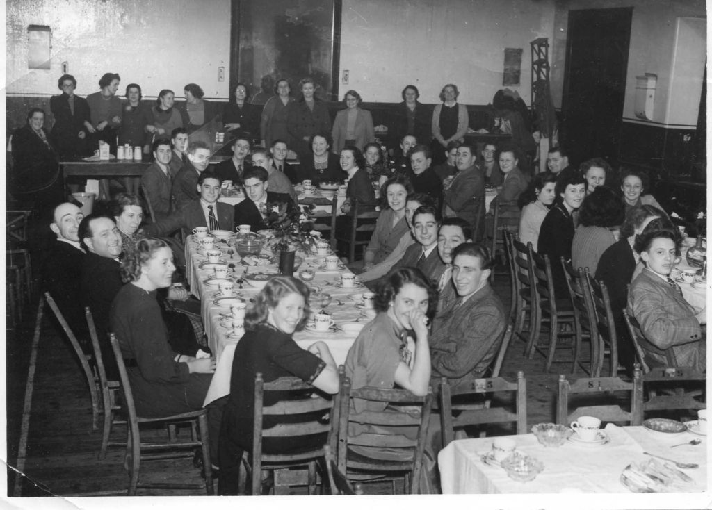 Youth Club in Market House c1949
