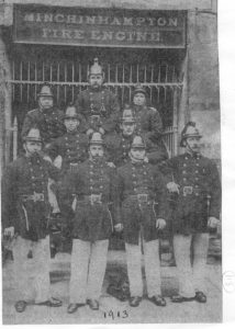 Minchinhampton Fire Brigade c1913